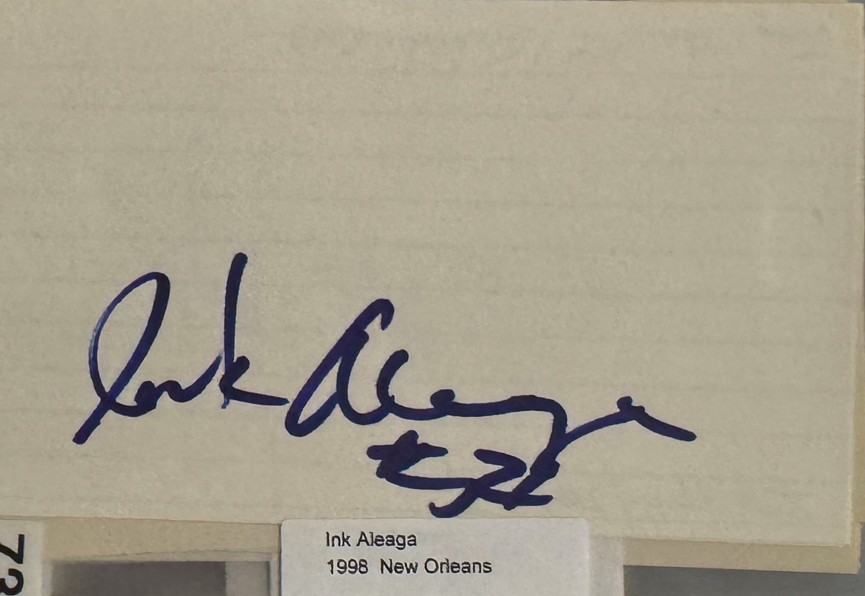 Ink Aleaga - New Orleans Saints