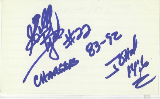 Gill Byrd - San Diego Chargers