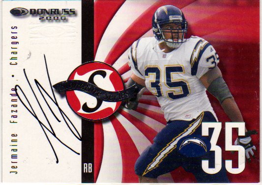Jermaine Fazande - San Diego Chargers
