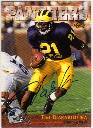 Tim Biakabatuka - Carolina Panthers