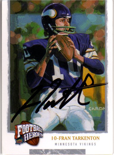Fran Tarkenton (HOF) - Minnesota Vikings