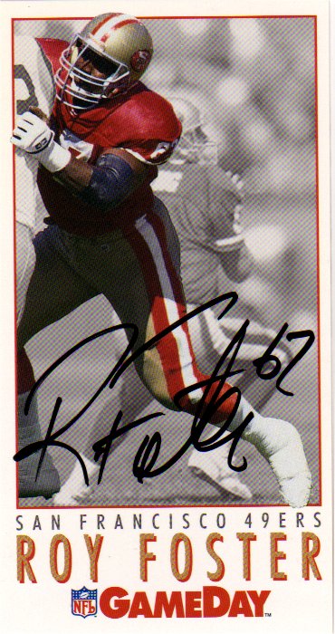 Roy Foster - San Francisco 49ers