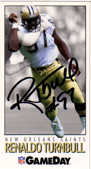 Renaldo Turnbull - New Orleans Saints