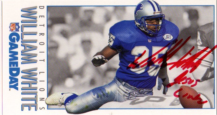 William White - Detroit Lions