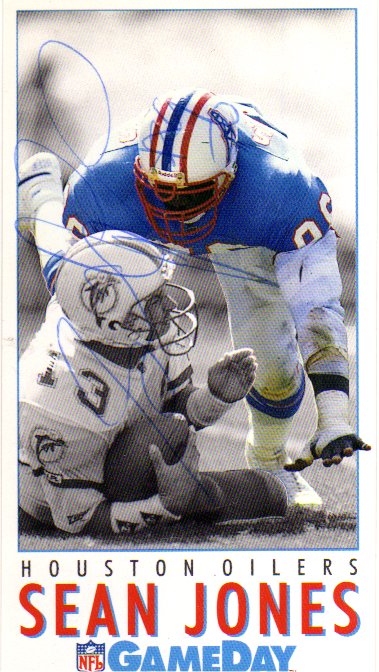 Sean Jones - Houston Oilers