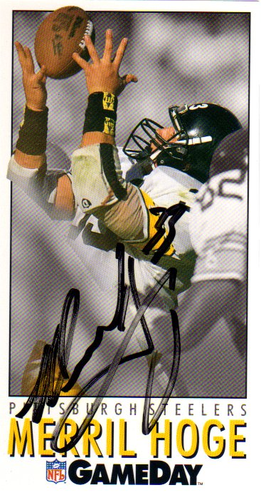 Merril Hoge - Pittsburgh Steelers