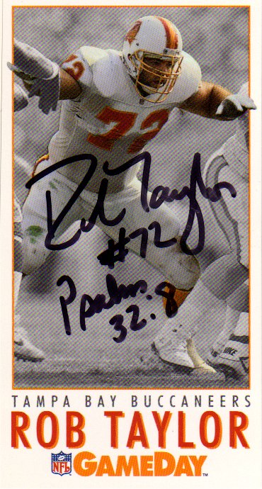 Rob Taylor - Tampa Bay Buccaneers