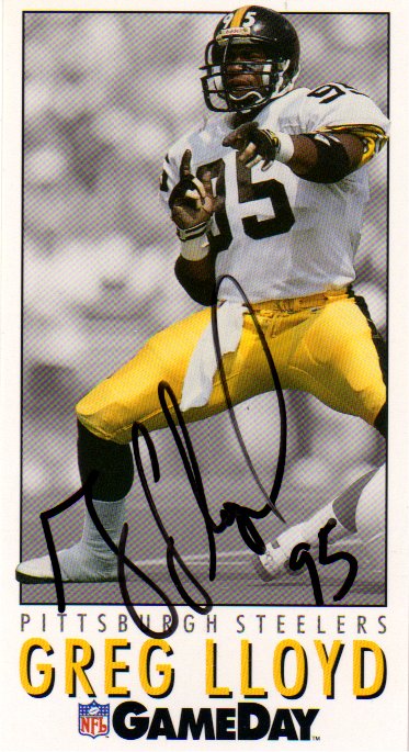 Greg Lloyd - Pittsburgh Steelers
