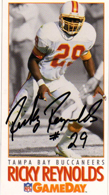 Ricky Reynolds - Tampa Bay Buccaneers