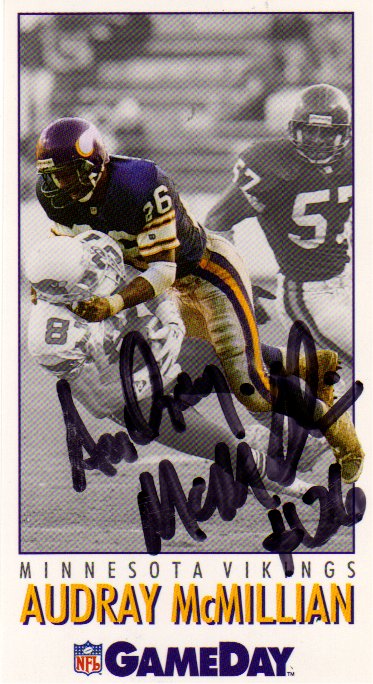 Audray McMillian - Minnesota Vikings