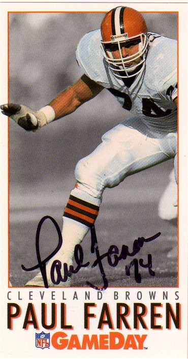 Paul Farren - Cleveland Browns
