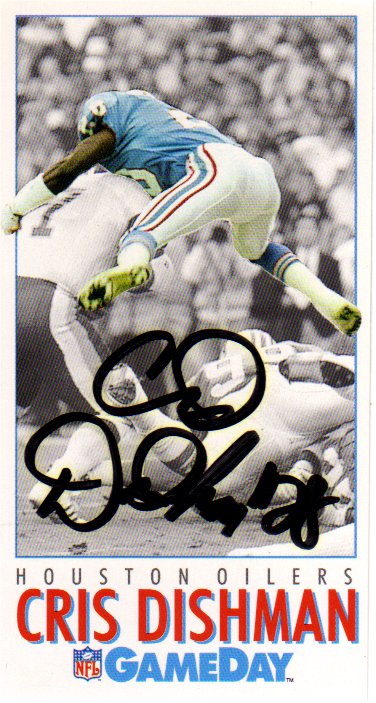 Cris Dishman - Houston Oilers