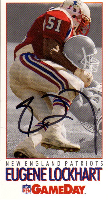 Eugene Lockhart - New England Patriots