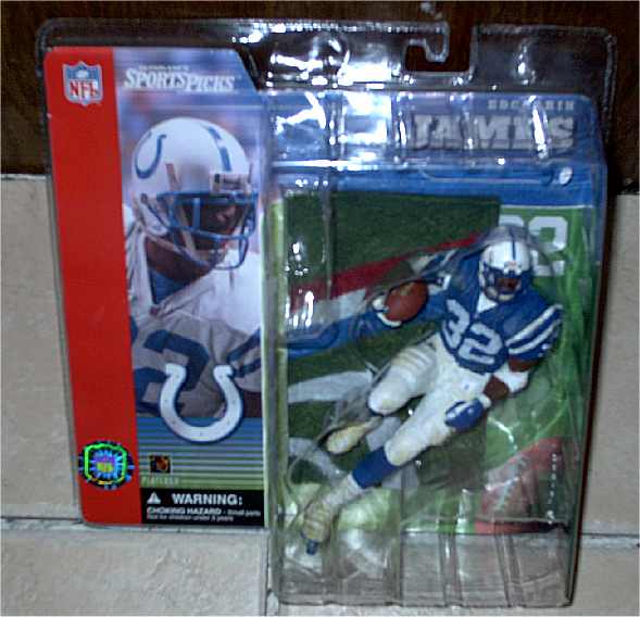 Edgerrin James Blue Variant - Indianapolis Colts