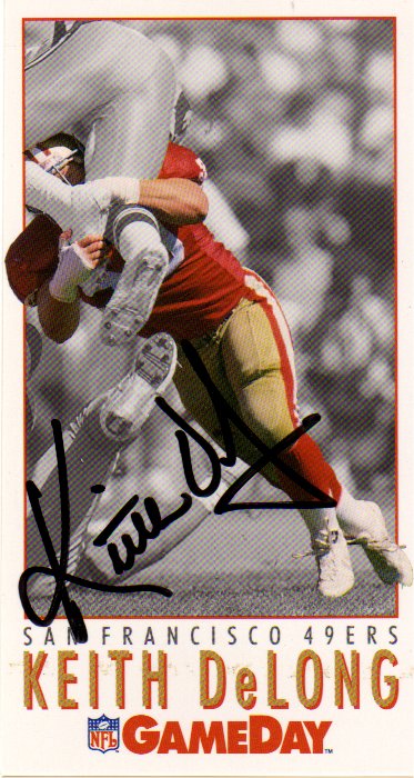 Keith DeLong - San Francisco 49ers