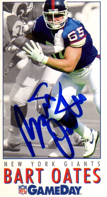 Bart Oates - New York Giants