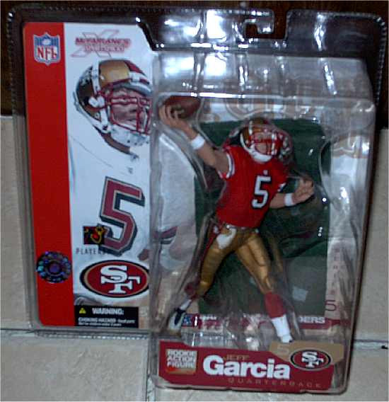 Jeff Garcia Red Variant - San Francisco 49ers
