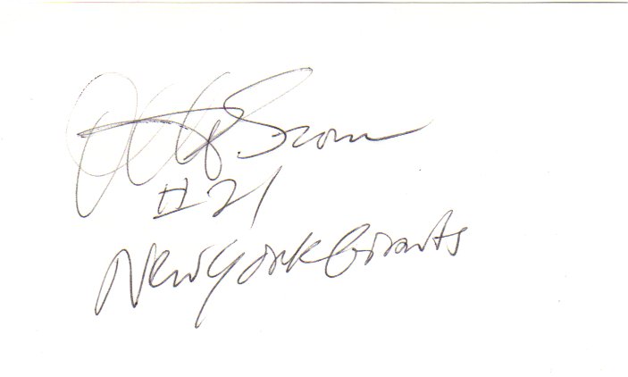 Otto Brown - New York Giants