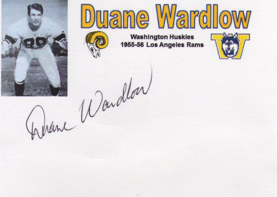 Duane Wardlow - Los Angeles Rams
