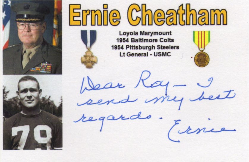 Ernie Cheatham - Baltimore Colts