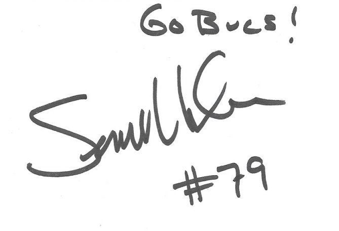 Sean Mahan - Tampa Bay Buccaneers