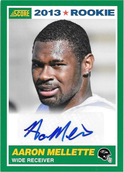 Aaron Mellette - Baltimore Ravens