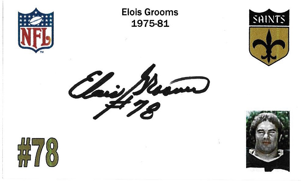 Elois Grooms - New Orleans Saints