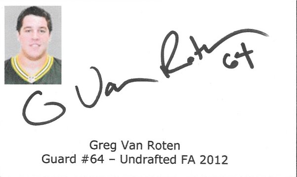 Greg Van Roten - Green Bay Packers