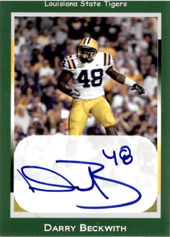 Darry Beckwith - LSU Tigers
