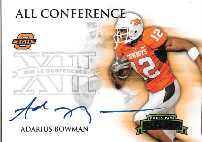 Adarius Bowman - Oklahoma State Cowboys
