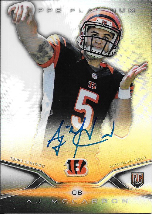 A.J. McCarron - Cincinnati Bengals