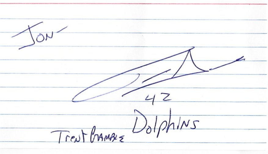 Trent Gamble - Miami Dolphins