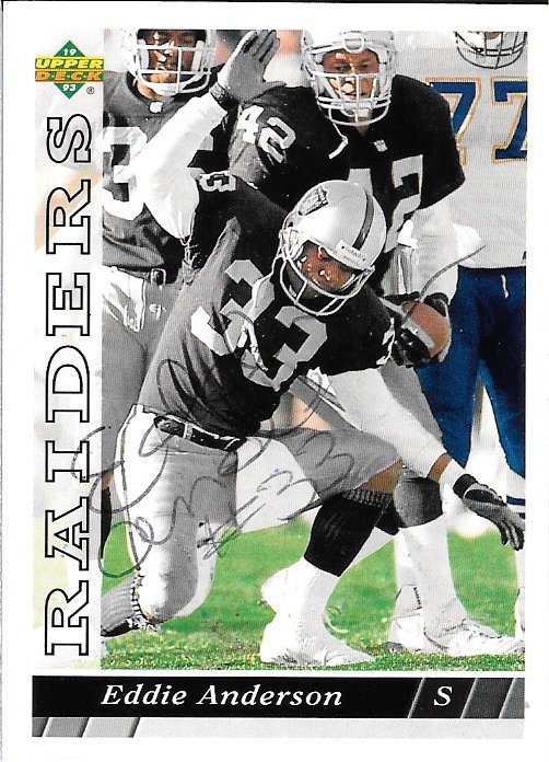 Eddie Anderson - Los Angeles Raiders