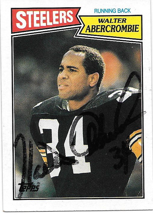Walter Abercrombie - Pittsburgh Steelers