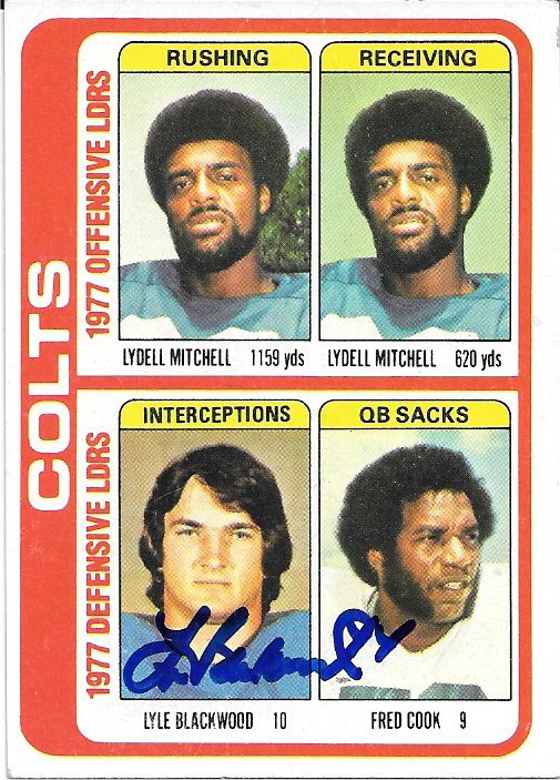 Lyle Blackwood - Baltimore Colts