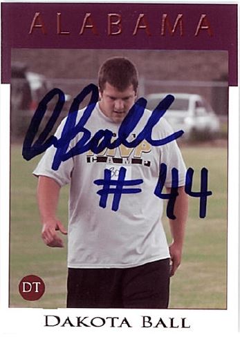 Dakota Ball - Alabama Crimson Tide