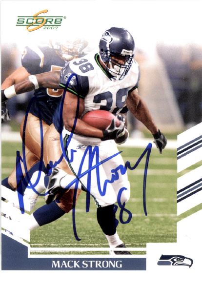 Mack Strong - Seattle Seahawks