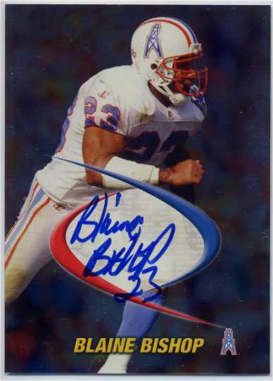 Blaine Bishop - Houston Oilers