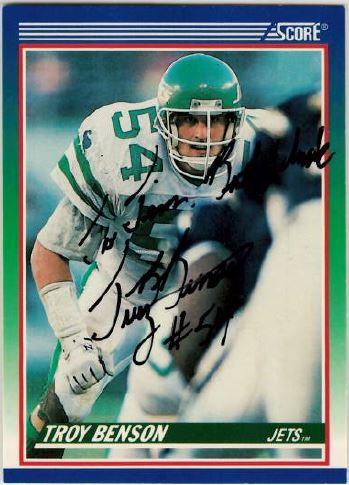 Troy Benson - New York Jets