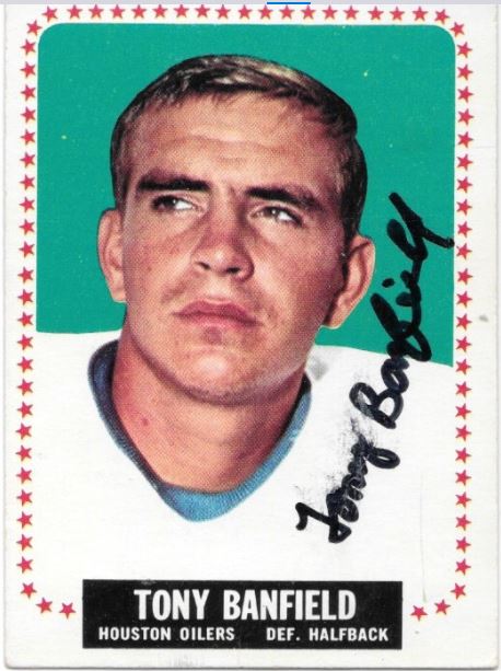 Tony Banfield - Houston Oilers