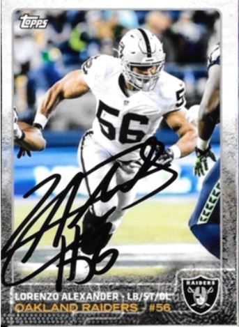 Lorenzo Alexander - Oakland Raiders