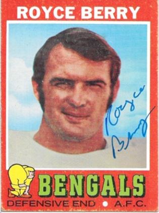 Royce Berry - Cincinnati Bengals