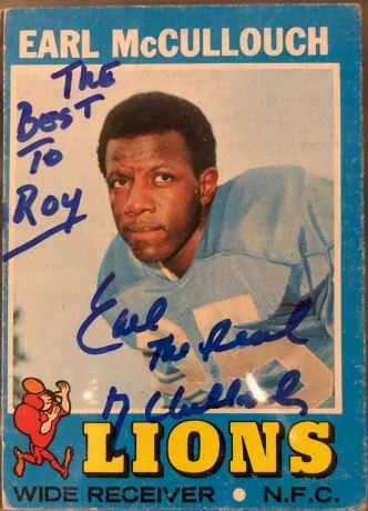 Earl McCullouch - Detroit Lions