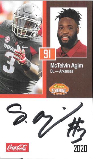 McTelvin Agim - Arkansas Razorbacks