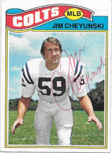 Jim Cheyunski - Baltimore Colts
