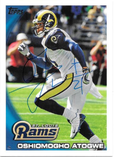Oshiomogho Atogwe - St Louis Rams