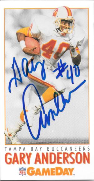 Gary Anderson - Tampa Bay Buccaneers