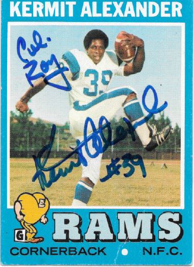 Kermit Alexander - Los Angeles Rams