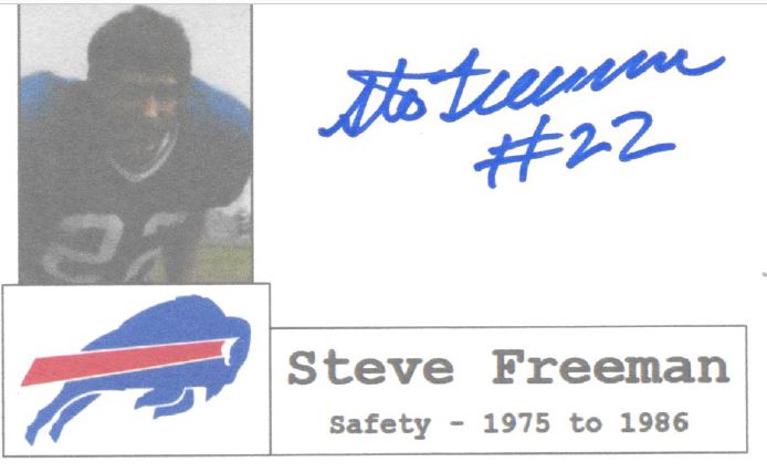 Steve Freeman - Buffalo Bills 