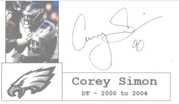 Corey Simon - Philadelphia Eagles 